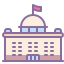 Icon of a parliament building. From icons8