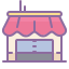 Icon of a small business. From icons8